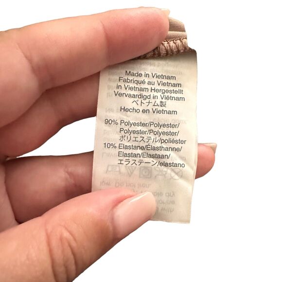 MADEWELL Velvet Ballet Wrap Top Dusty Rose Sz XS - Picture 5 of 5